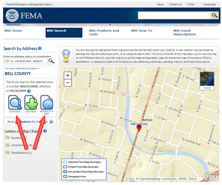 fema flood zone by address