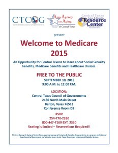 Welcome to Medicare 2015